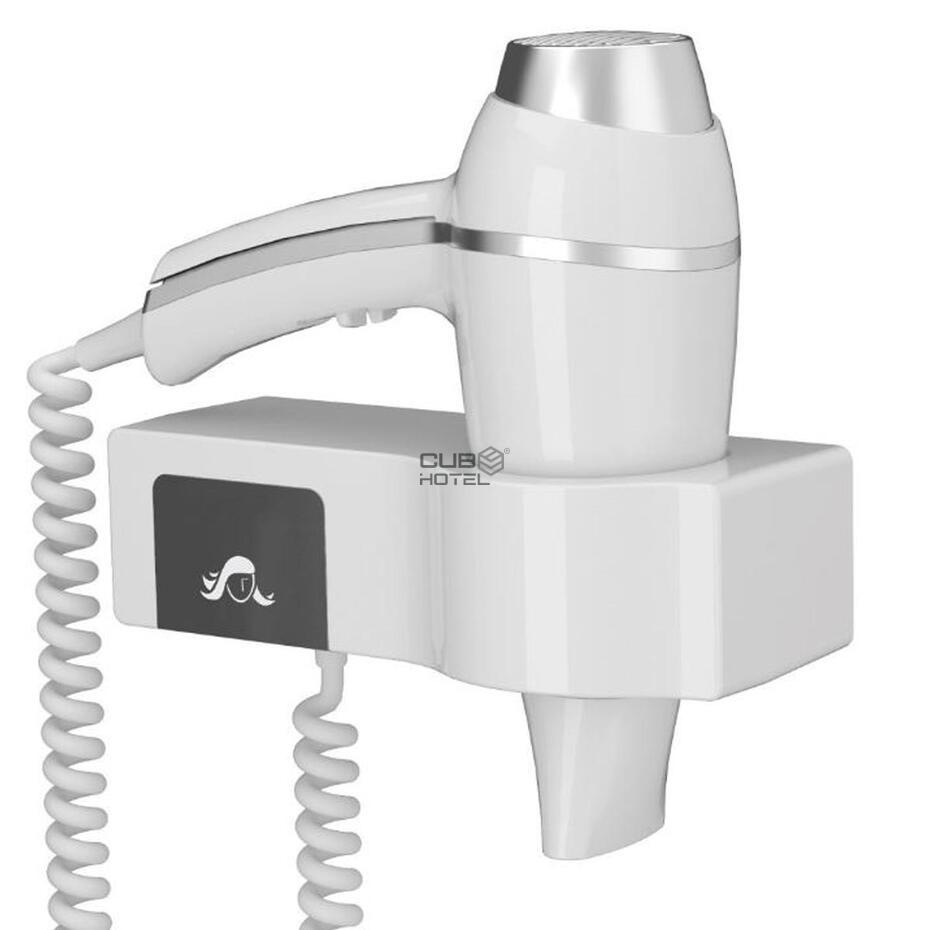 Secador de Cabelo Com Suporte de Parede
